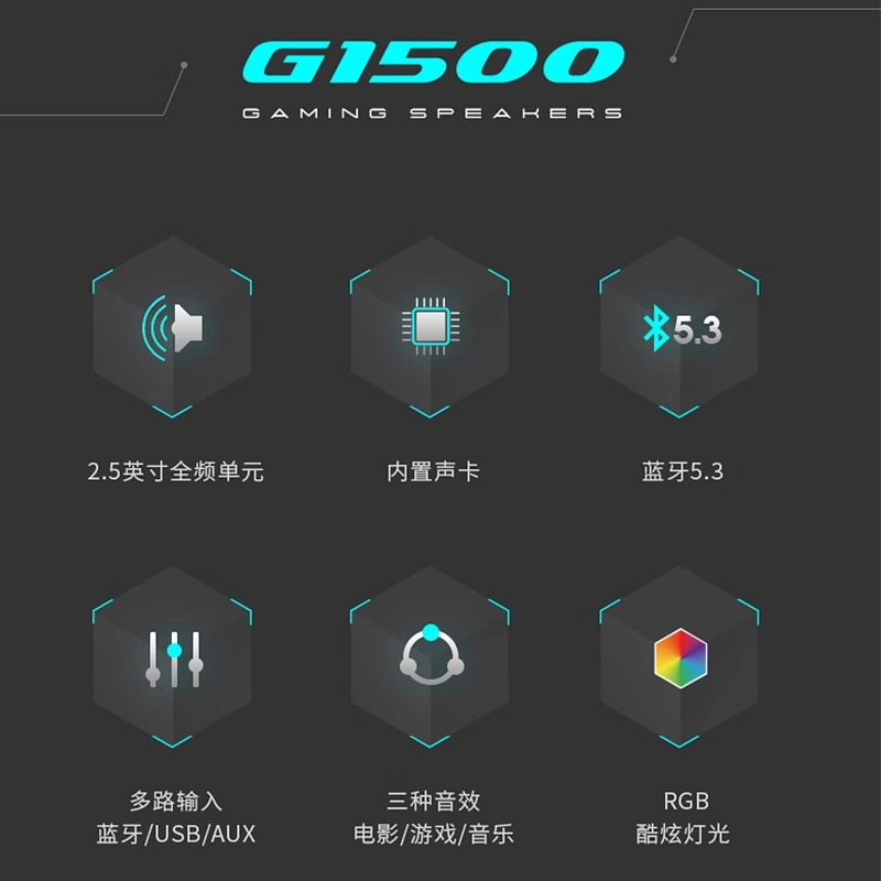 Edifier/漫步者 G1500电脑音箱蓝牙游戏电竞音响台式机笔记本桌面 - 图1