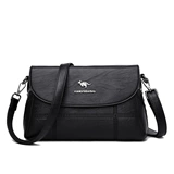 Кенгуру, универсальная вместительная и большая сумка через плечо, из натуральной кожи