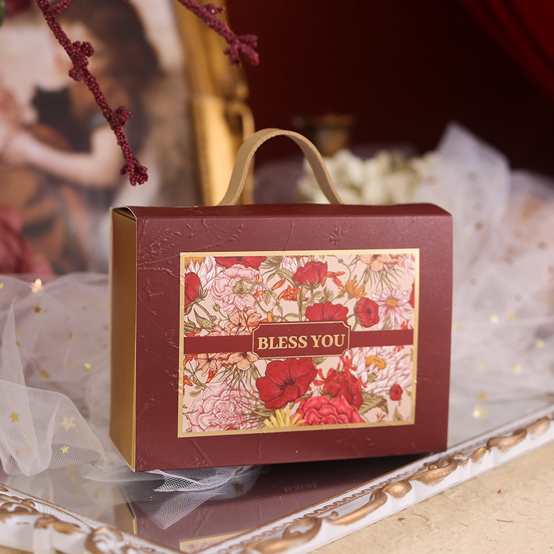 婚礼装喜糖盒子空盒喜糖盒子2023新款高级感大结婚礼盒包装盒空盒