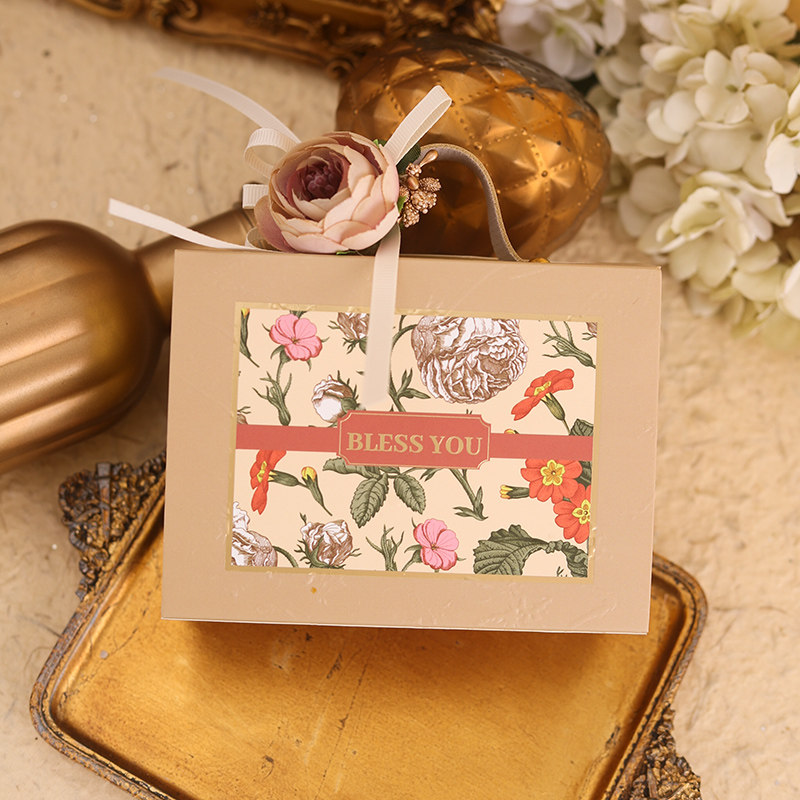 婚礼装喜糖盒子空盒喜糖盒子2023新款高级感大结婚礼盒包装盒空盒