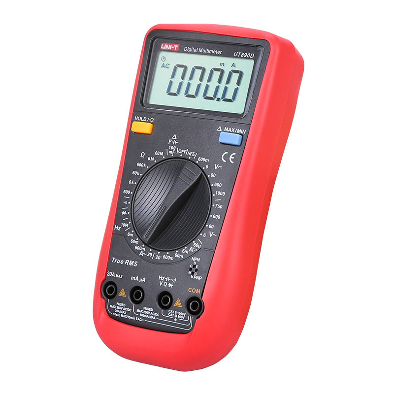 优利德ut890d数字万用表电容电流表 unit优利德万用表