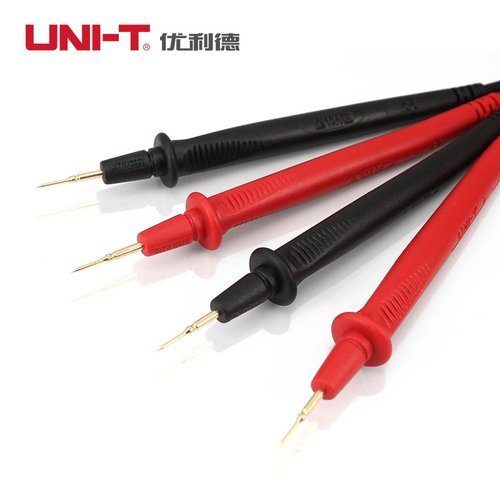 特细特尖镀金铜针表笔 数字万用万能表通用型表笔测试线 600V/10A - 图1