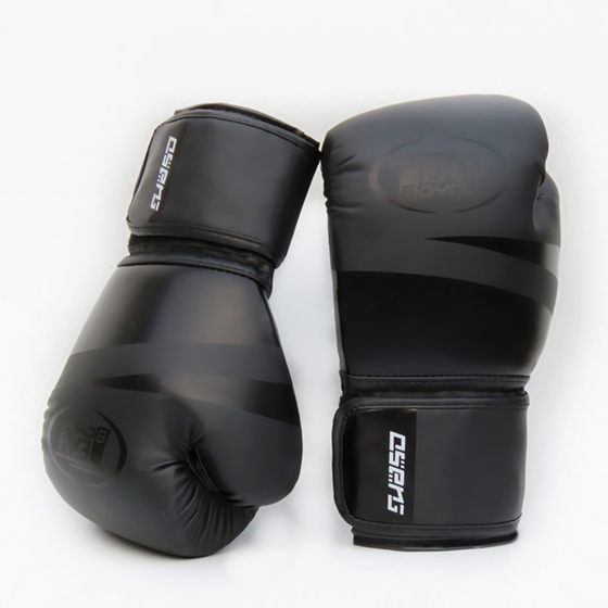 BOXING thickened professional boxing gloves for adults men and women Sanda fighting boxing gloves sandbag training gloves