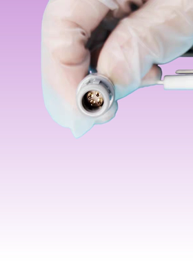 适用好博痉挛肌低频治疗仪输出导线HB-JL1 JL3 JL5电疗连接线4针