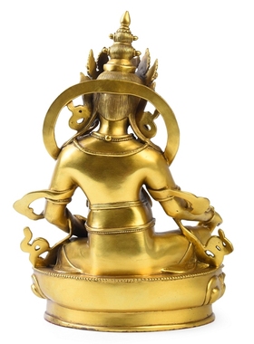 纯铜佛像密宗尼泊尔黄财神