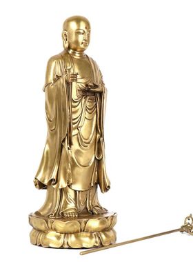 全铜家用装饰地藏王佛像摆件