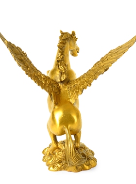 铜摆件办公室飞马工艺品