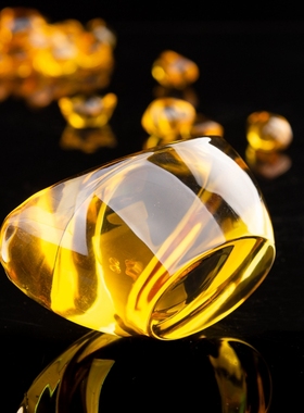 水晶小元宝聚财开业礼品家居装饰