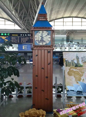 铁艺大本钟建筑英国铁猴子大本钟