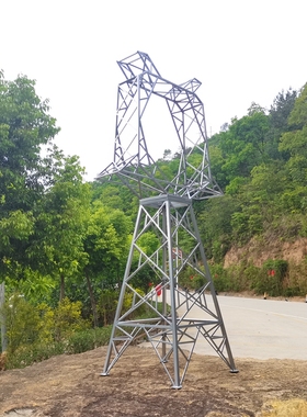 铁艺电力火车沙盘模型材料摆件