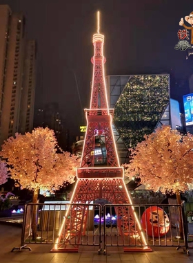 定制东京塔大模型会场道具户外