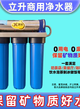 立升大流量净水机奶茶店茶餐厅用