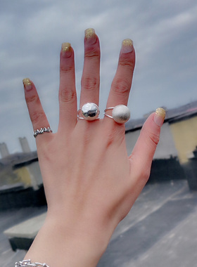 925纯银戒指女个性泰银复古指环