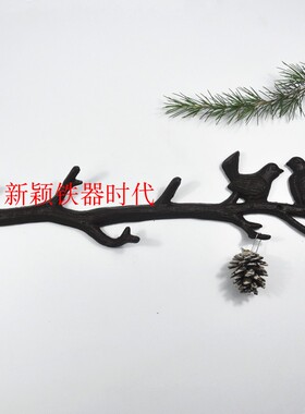 铸铁铁艺门后挂钩装饰欧式复古