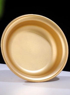 天语龙吟纯铜供护杯藏式家居摆件