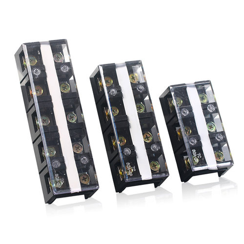 4p接线端子排1003板2004电线60A连接器TC-603安4节1503位孔3P - 图3
