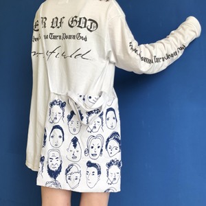 简约百搭印花帆布袋