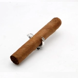 Бесплатная доставка Lafuli Cigar Rack 925 Pure Silver Cigar Crack Kigar Portable Mini -Craved Suzaku Сигарета сигарета