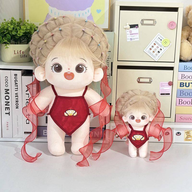 哪吒和敖丙20cm40cm一翻赏体坐姿棉花娃娃衣四十厘米公仔玩偶衣服,淘宝优惠券,粉丝福利购,淘宝优惠卷