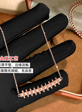 精工18K玫瑰金铆钉耳环纯银小众