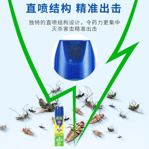 榄菊家用灭蚊子室内强效茉莉花香杀虫气雾剂杀虫剂喷雾杀蚊喷雾A - 图3