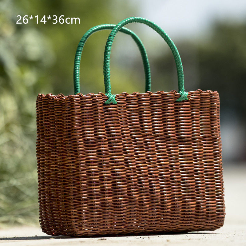 手提洗澡篮买菜购物篮子野餐篮郊游收纳筐鸡蛋蓝 伴手礼篮沙滩包,淘宝优惠券,粉丝福利购,淘宝优惠卷