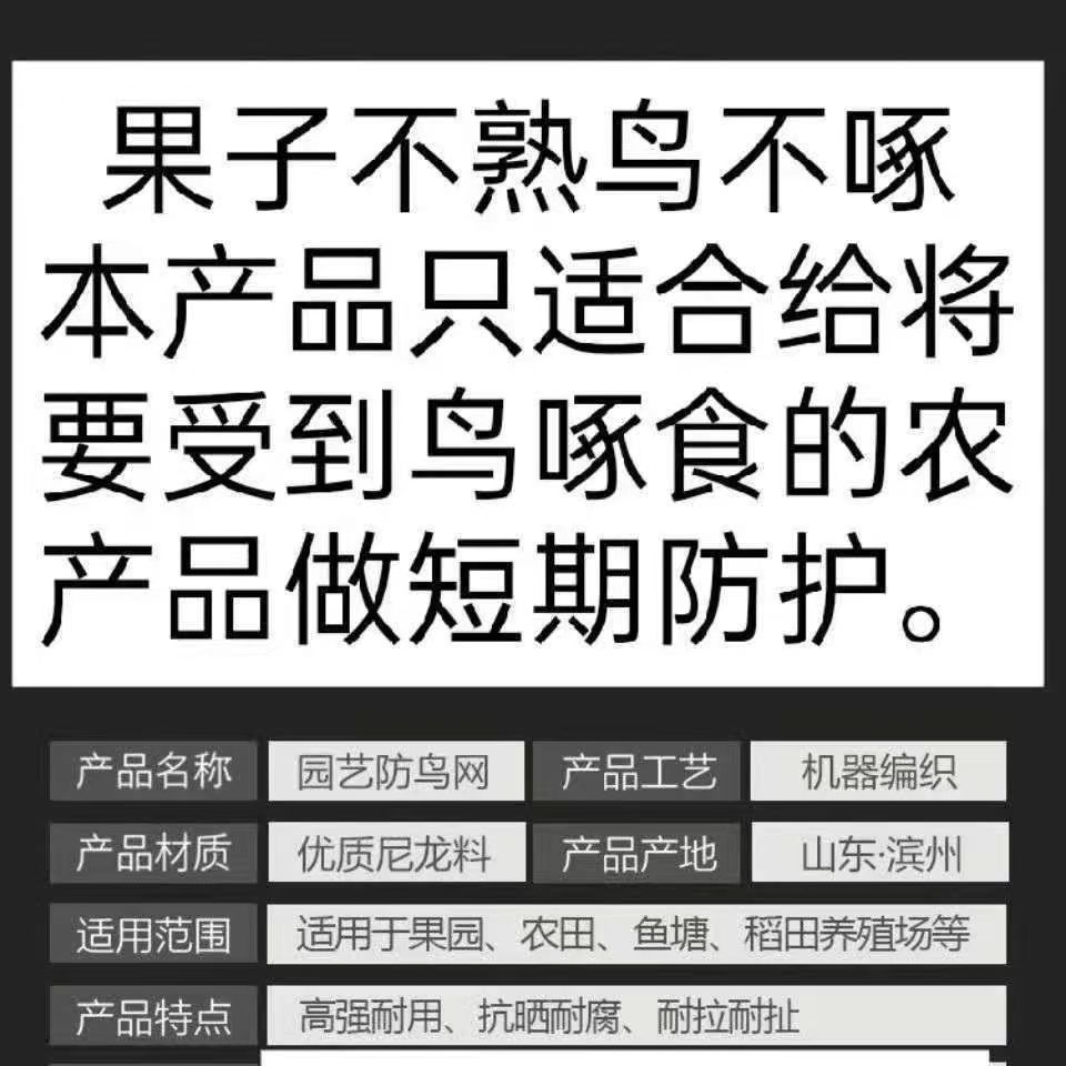 围栏养殖果园防鸟网鱼塘防鸟用网果树菜地粮食防鸟专用网户外尼龙,淘宝优惠券,粉丝福利购,淘宝优惠卷