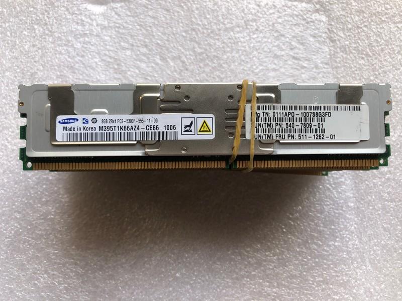 原厂8GB 2RX4 PC2-5300F 服务器内存条 8G DDR2 667 ECC FBD - 图0