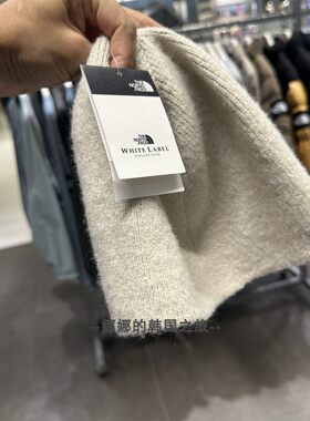 韩国代购北面THENORTHFACE 大logo针织毛线帽冷帽男女同款NE3BS52
