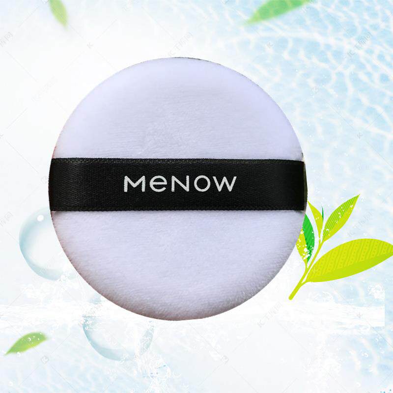 美诺MENOW原装粉扑定妆可水洗干湿两用化妆植绒粉扑不吃粉软绵绵,淘宝优惠券,粉丝福利购,淘宝优惠卷