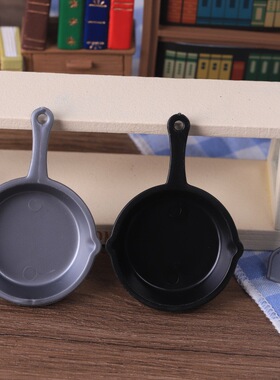 dollhouse娃娃屋厨房玩具模型微缩场景摆件道具diy迷你平底锅铲子
