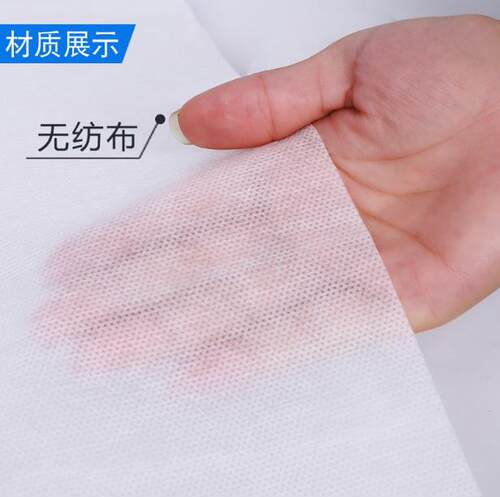 一次性枕套防尘罩无纺布透气头部使用枕套美容头部防护系带款 - 图1
