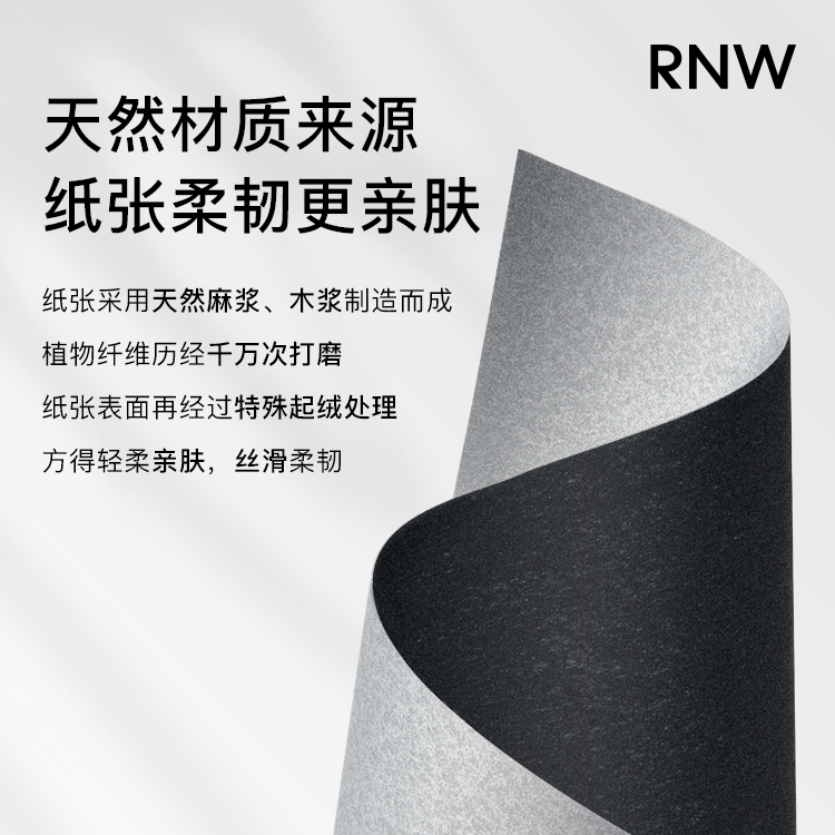 rnw吸油纸面部控油清爽去油不吸水带粉扑镜便携式男女去油纸面纸-图1