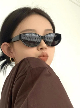 网红猫眼复古偏光防紫外线墨镜