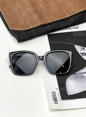韩版大方框显瘦防紫外线墨镜女