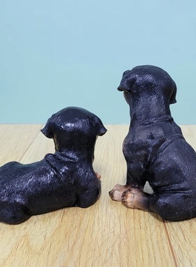 可爱风树脂桌面儿童房动物装饰品