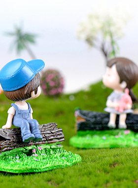 diy苔藓微景观仿真草坪小摆件