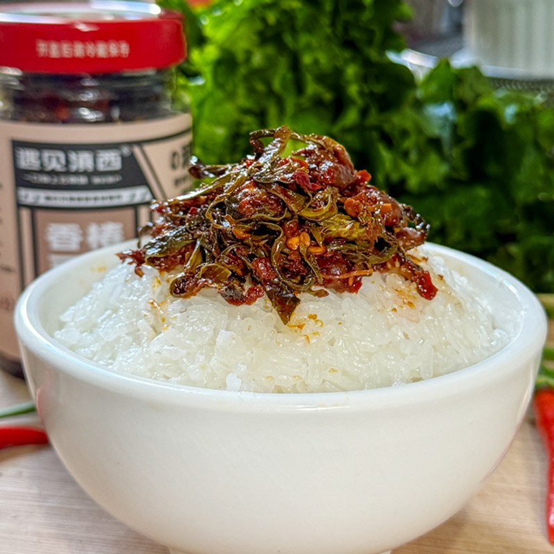 香椿豆豉240g装开胃下饭香辣味拌饭云南特产 - 图1