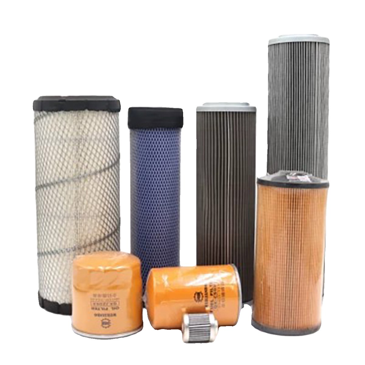 徐工XE75DA 75D挖掘机机油柴油滤芯空气格液压油滤清器全车保养 - 图3