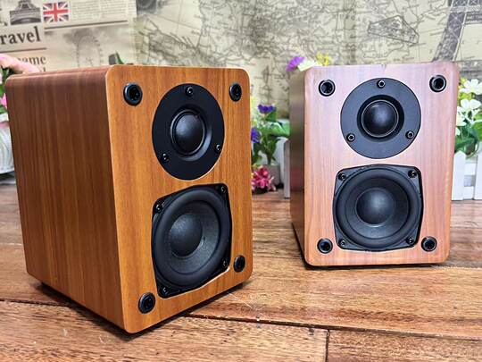 All wooden 3-inch passive audio speaker exported to Japan