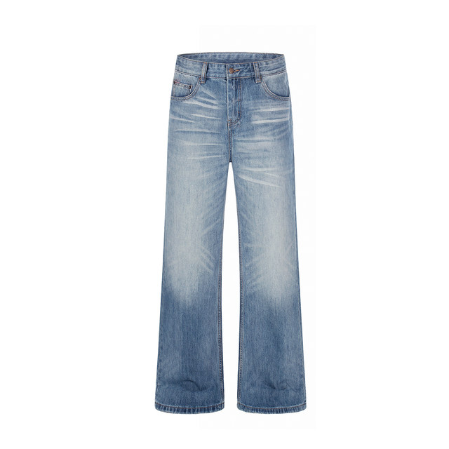 FDR Official Store Straight Leg Loose Jeans