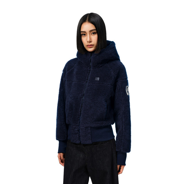 FDR official store short imitation sherpa jacket