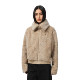 FDR official store fur lapel short sherpa jacket