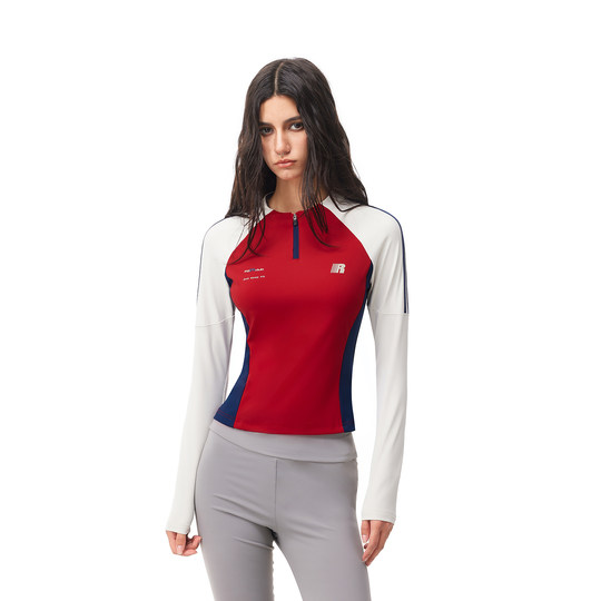 FDR Official Store Raglan Sleeve Contrast Color Quick-Drying T-Shirt