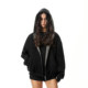 FDR official store leopard print suede jacket