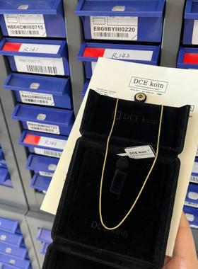 轻奢18镀金男女款万能可调节肖邦链感锁骨链脖颈链百搭