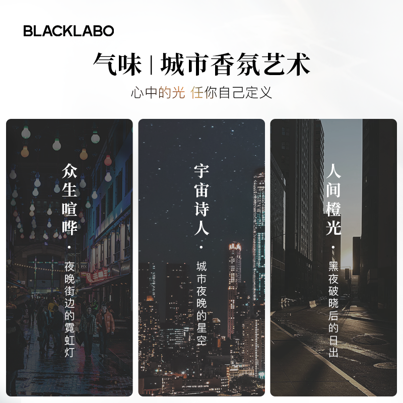 BLACKLABO 黑之序香氛护手霜好闻男女淡香防裂滋养润双手保湿秋冬 - 图1