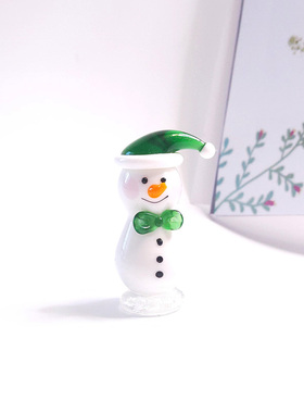 日系迷你mini手作玻璃植物圣诞树