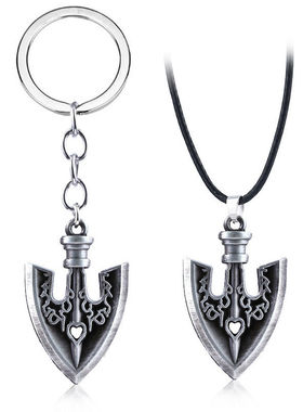 JOJO的奇妙冒险周边钥匙扣替身觉醒剪头项链吊坠书包挂件礼物