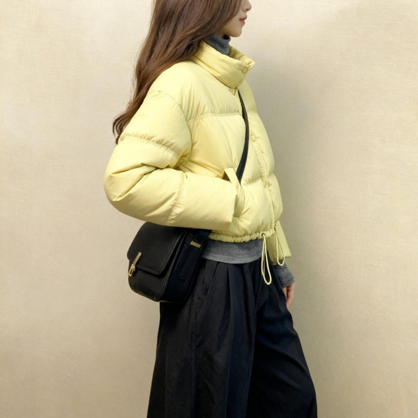 2026年超火黄色短款棉服女冬小个子韩系独特超好看外套棉袄面包服,淘宝优惠券,粉丝福利购,淘宝优惠卷